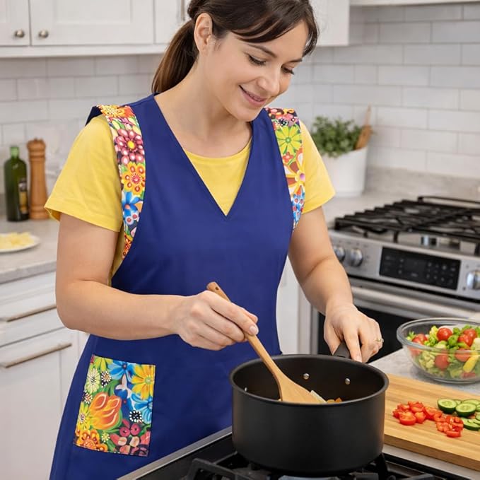 GREMBIULE SMANICATO FARFALLA FANTASIA