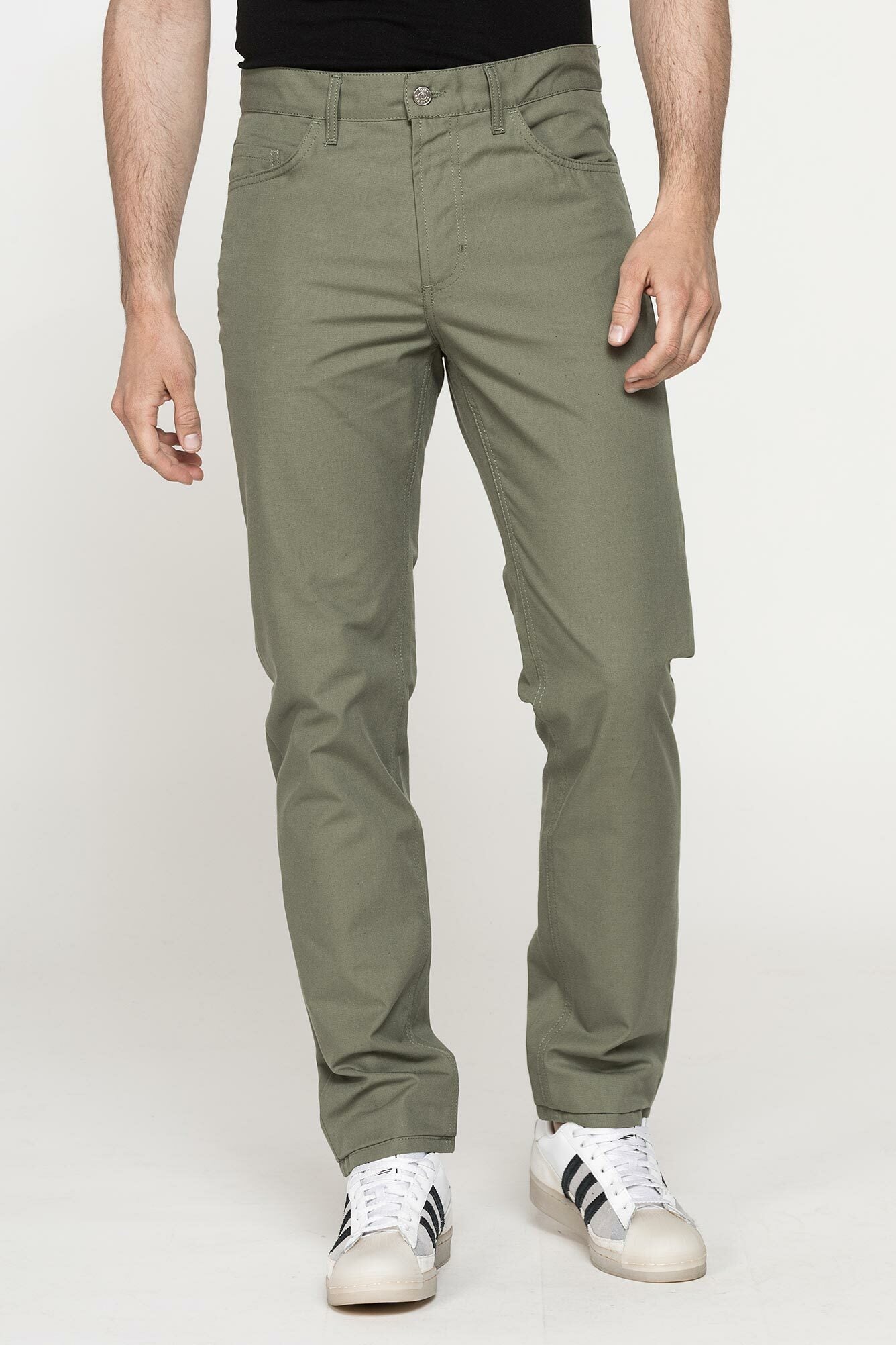 PANTALONE CARRERA IN TELA LEGGERA