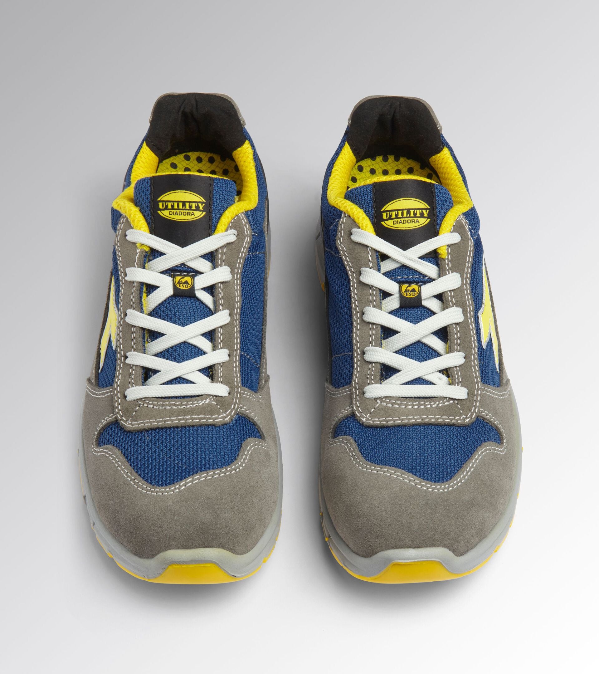 RUN TEXT LOW S1PS GRIGIO CASTELLO/BLU INSEGNA