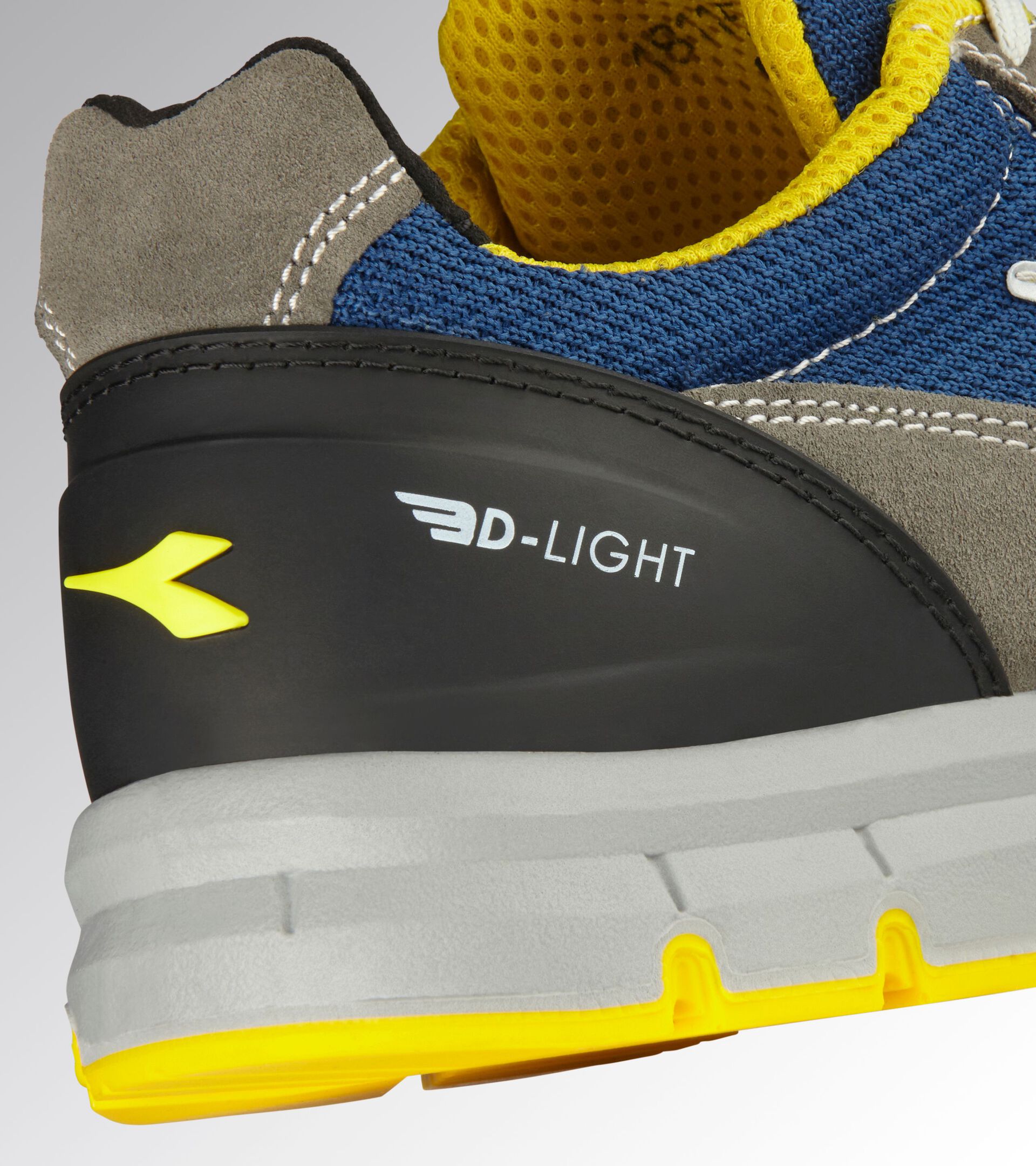 RUN TEXT LOW S1PS GRIGIO CASTELLO/BLU INSEGNA