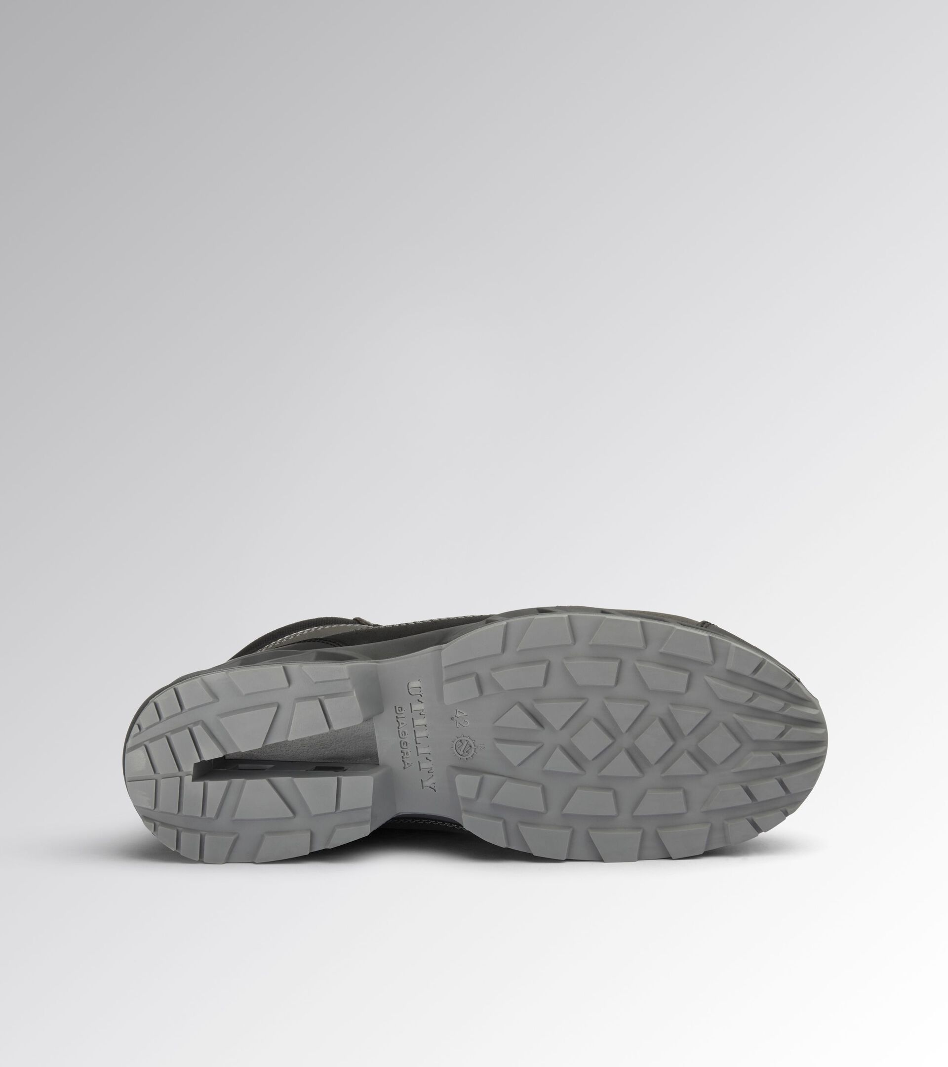 SHARK STABLE IMPACT LEATHER MID S3S NERO/ROSSO FLUO