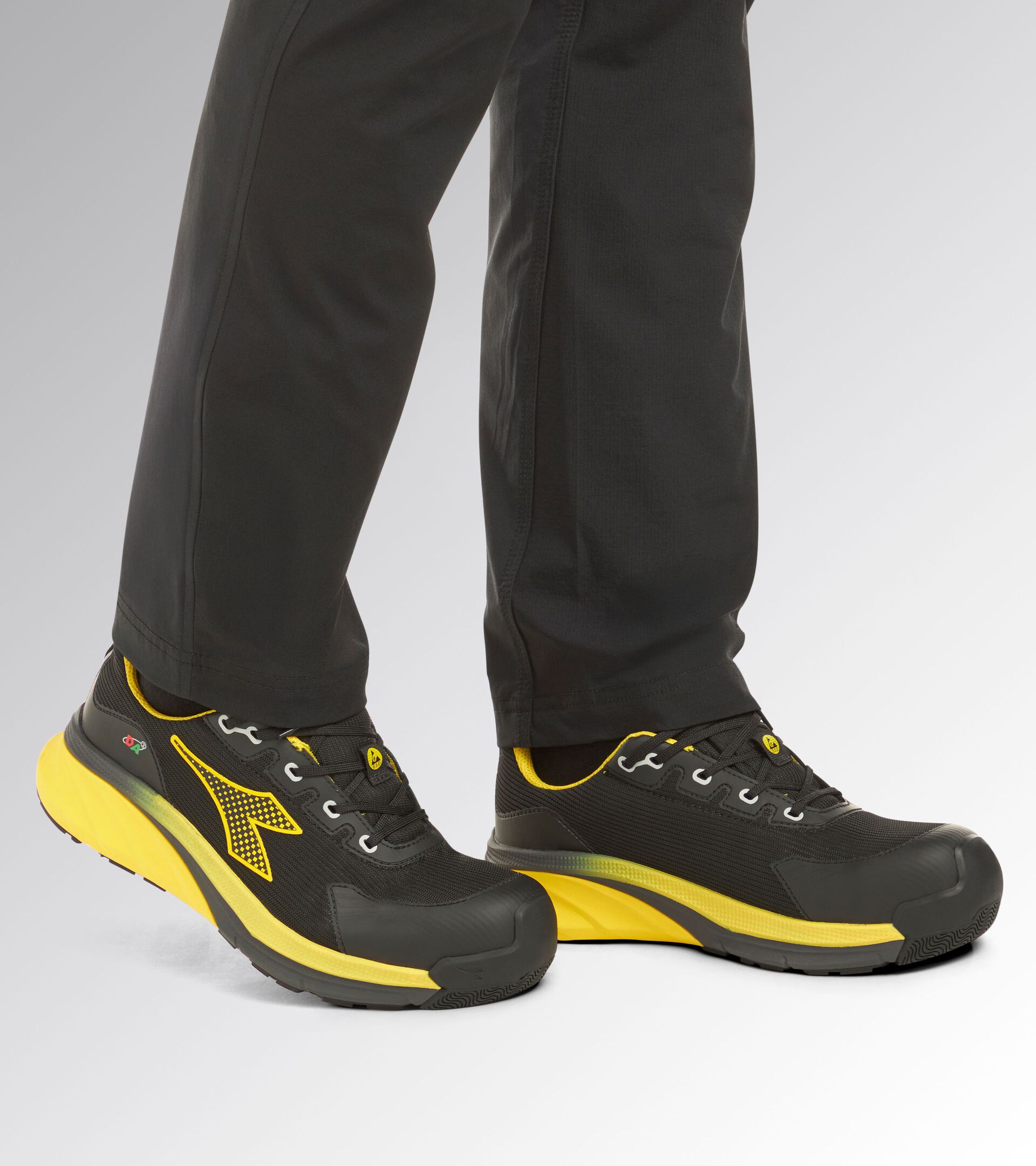 VORTEX DA2 LOW S3S NERO/GIALLO UTILITY