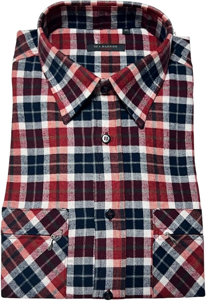 CAMICIA UOMO IN FLANELLA SEA BARRIER ART. MOENA