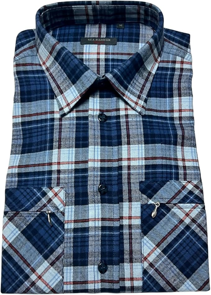CAMICIA UOMO IN FLANELLA SEA BARRIER ART. MOENA