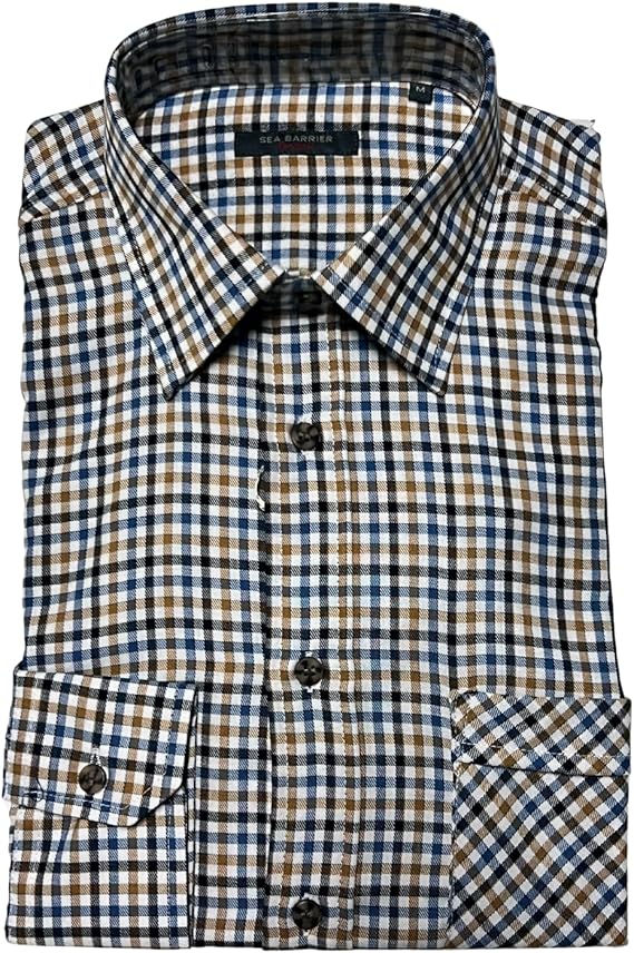 CAMICIA UOMO IN FLANELLA SEA BARRIER ART. FASSA