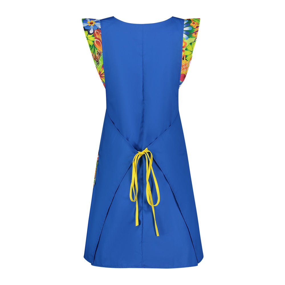 GREMBIULE SMANICATO FARFALLA FANTASIA