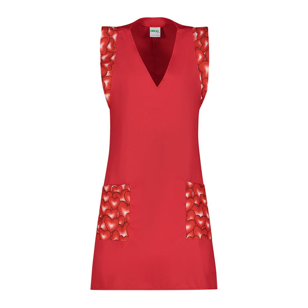 GREMBIULE SMANICATO FARFALLA FANTASIA