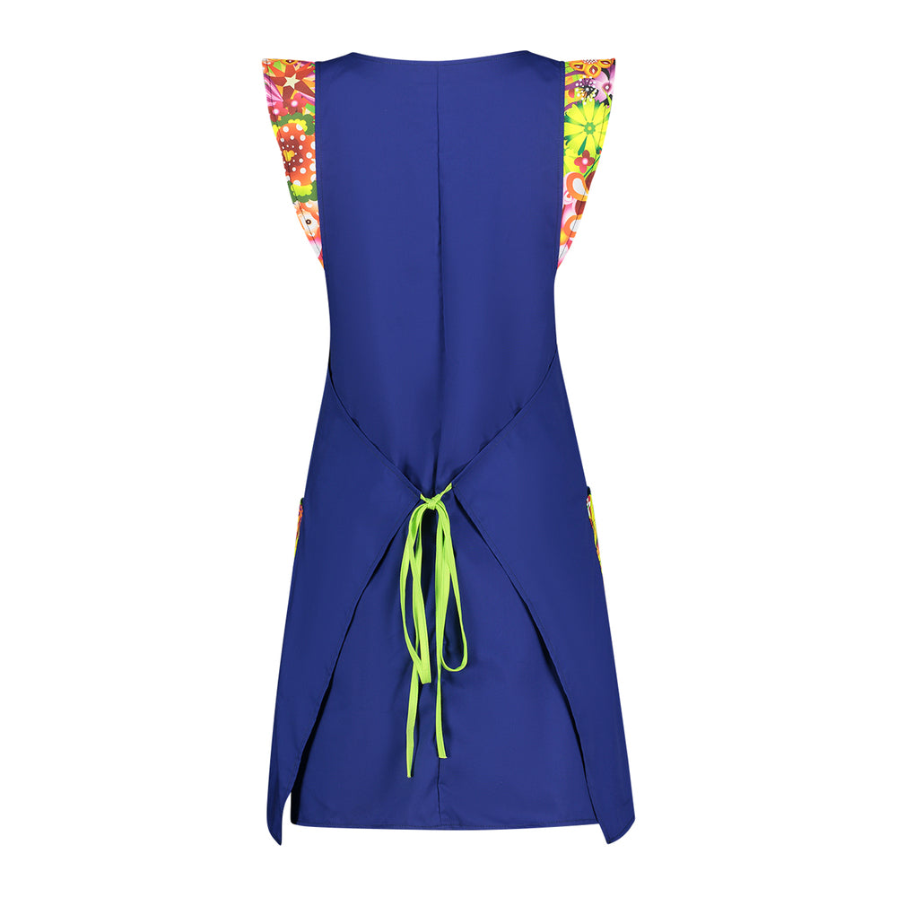 GREMBIULE SMANICATO FARFALLA FANTASIA