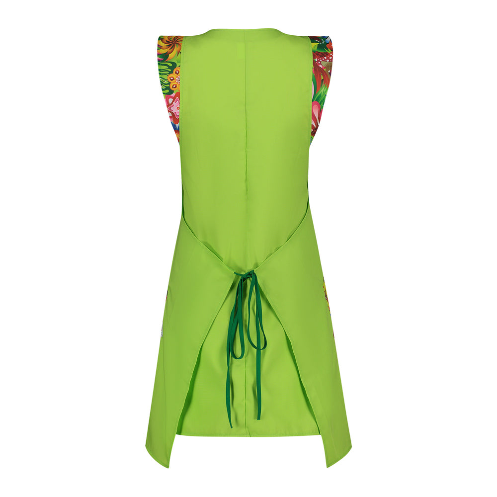 GREMBIULE SMANICATO FARFALLA FANTASIA