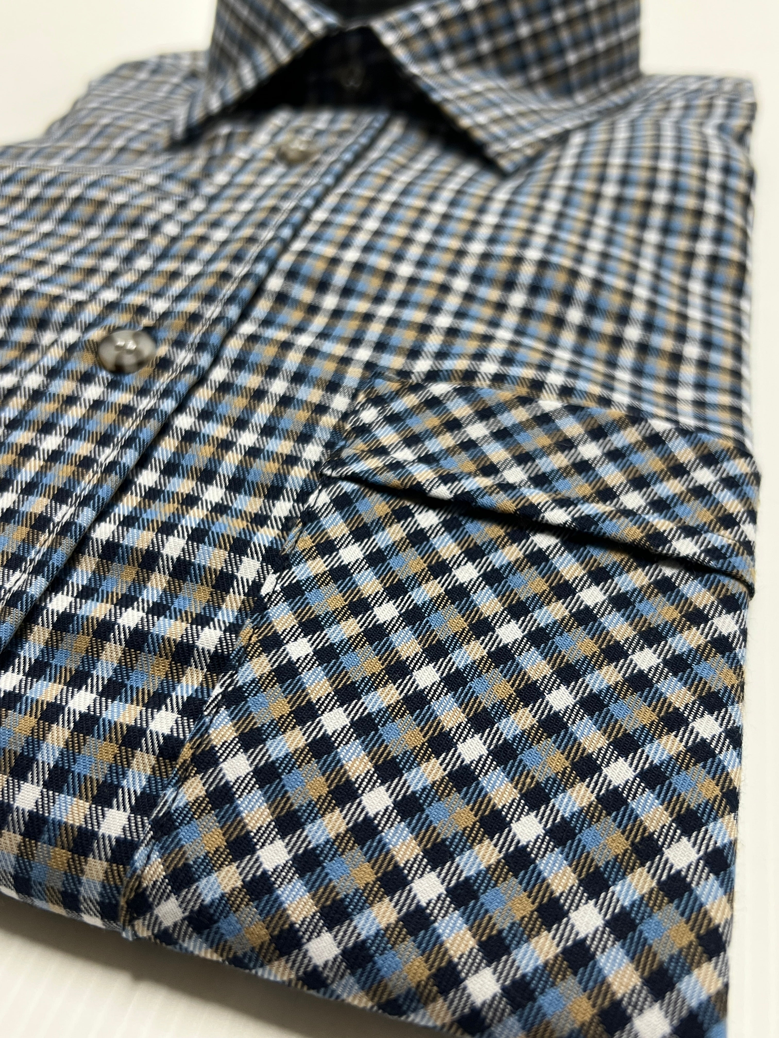 CAMICIA UOMO IN FLANELLA SEA BARRIER ART. FASSA