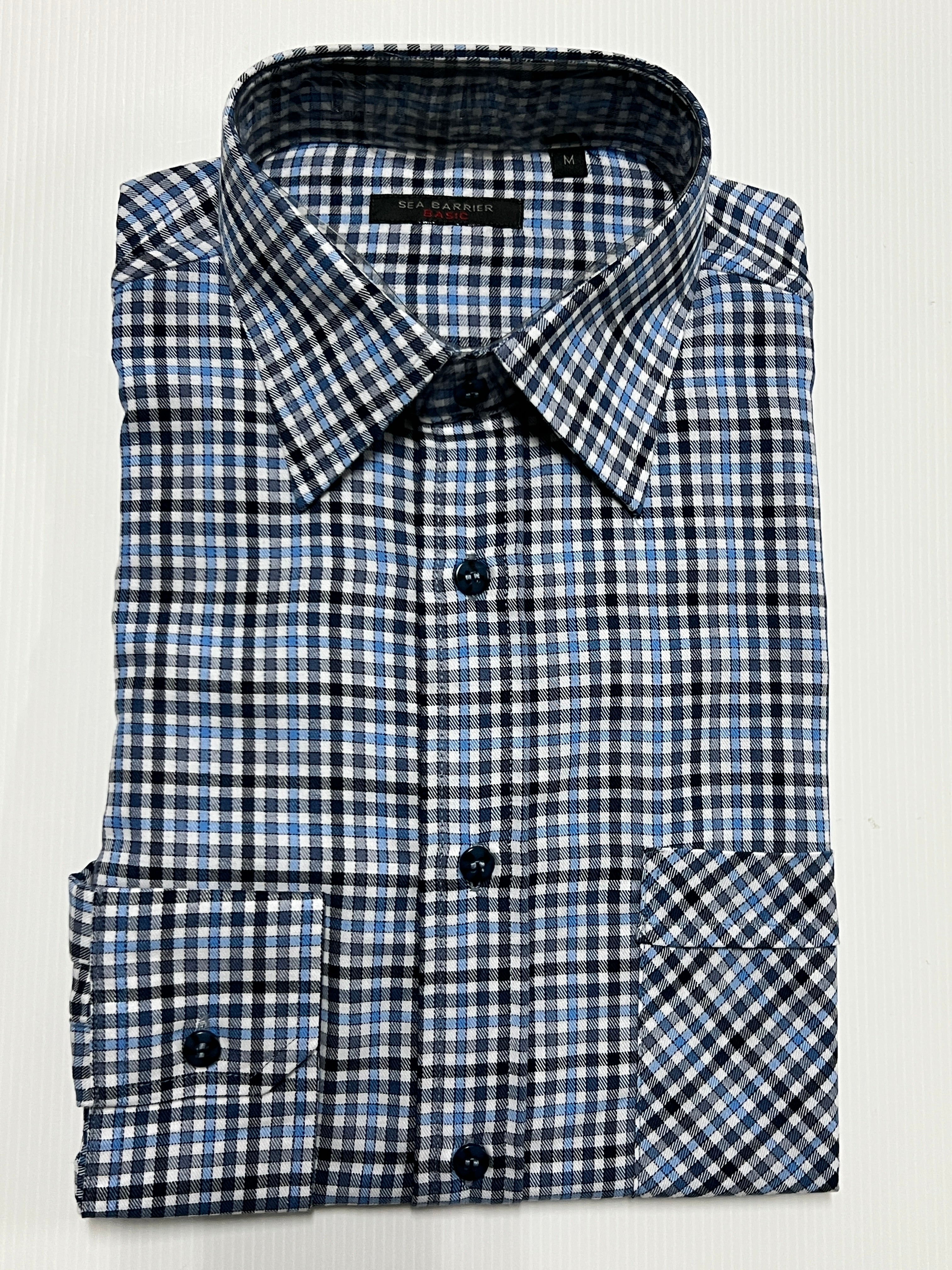 CAMICIA UOMO IN FLANELLA SEA BARRIER ART. FASSA