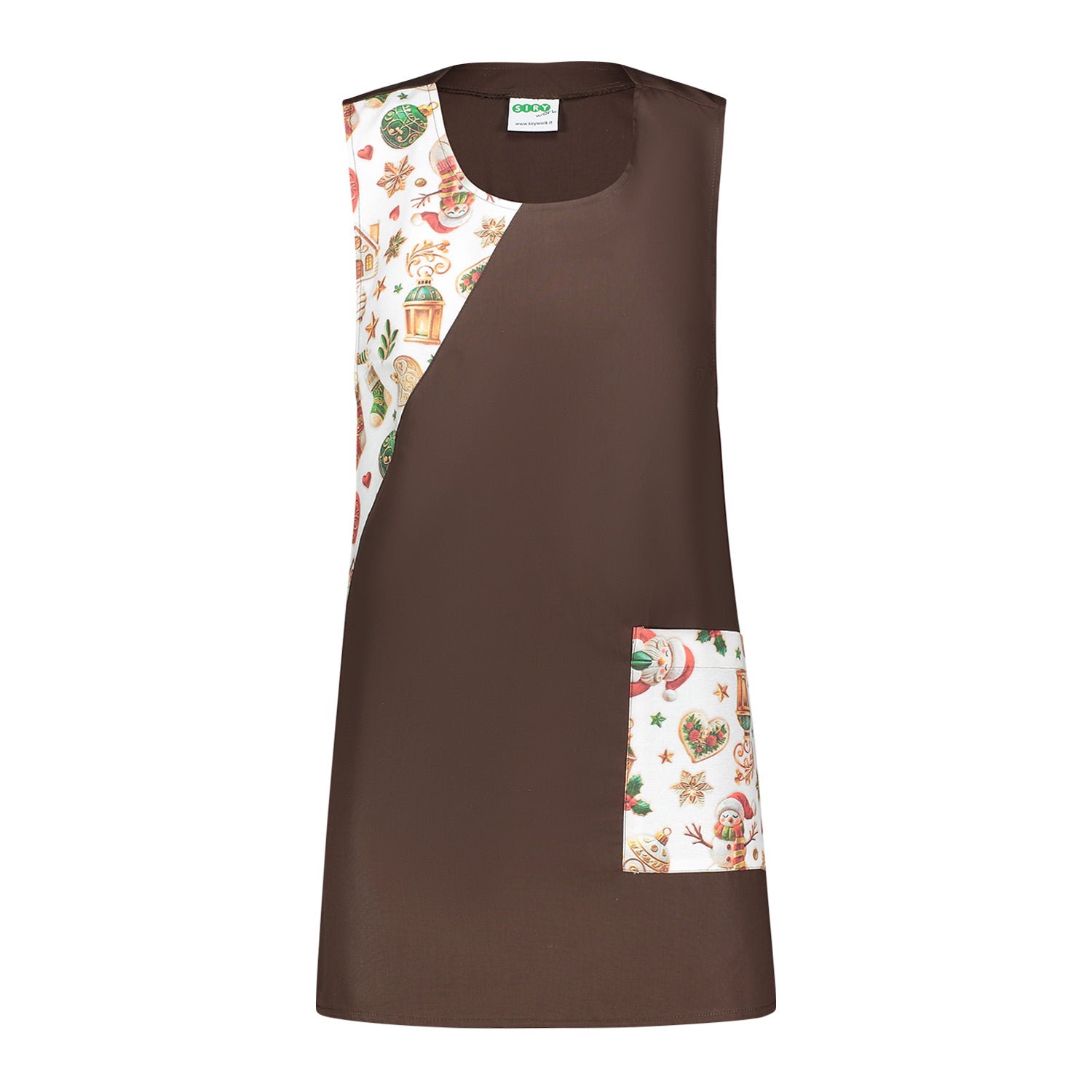 GREMBIULE NATALIZIO FRESIA MORO-N33