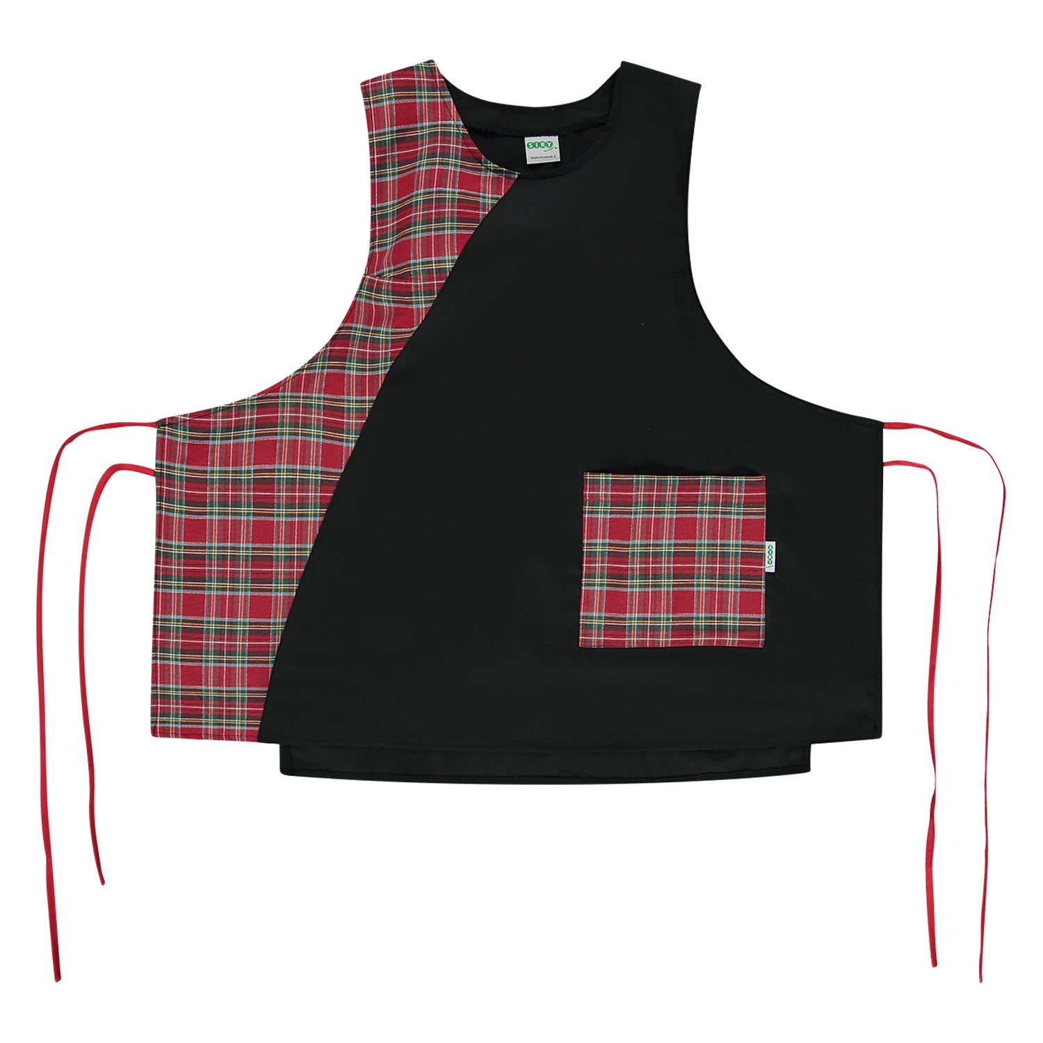 GREMBIULE NATALIZIO FRESIA NERO-N38