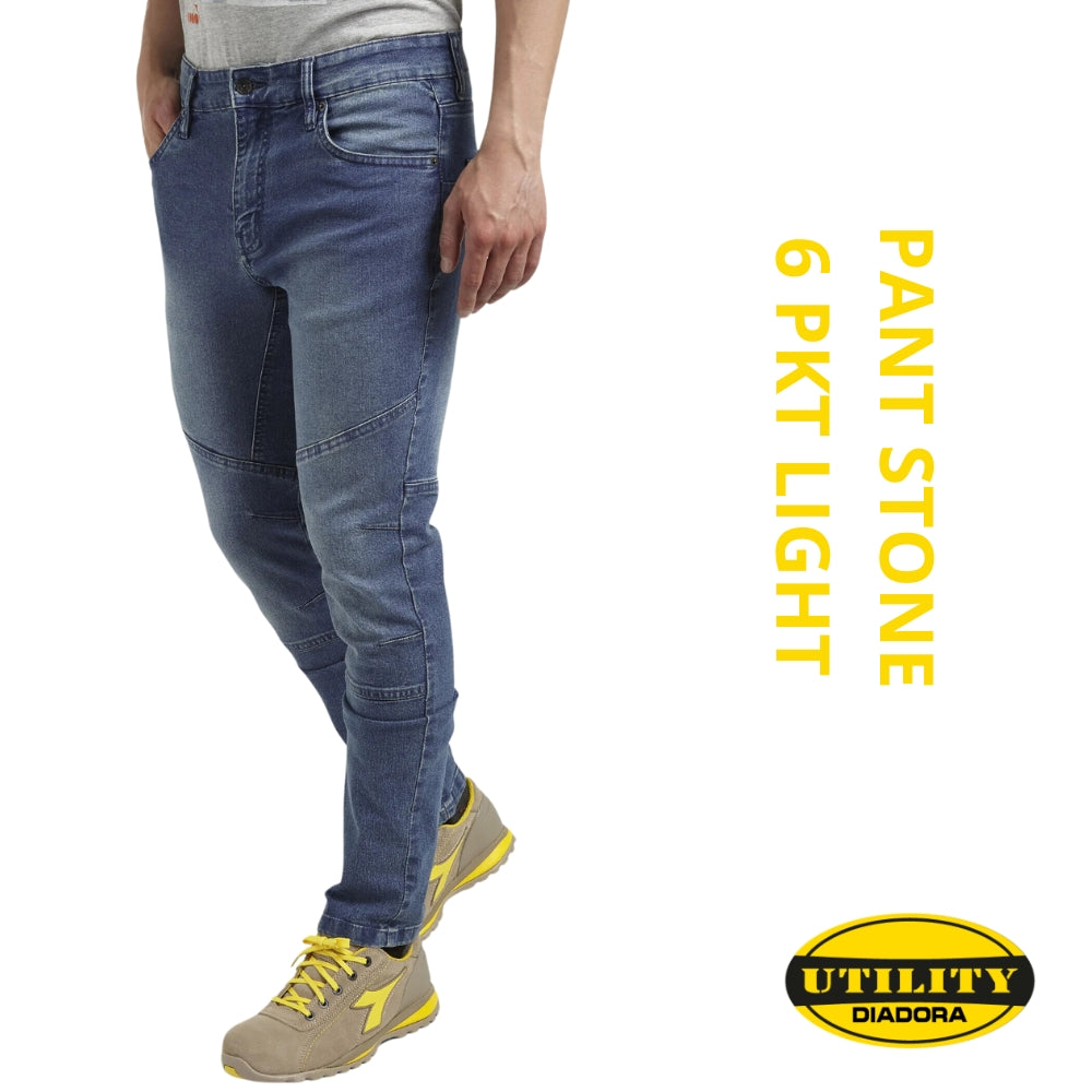 PANT STONE 6 PKT LIGHT