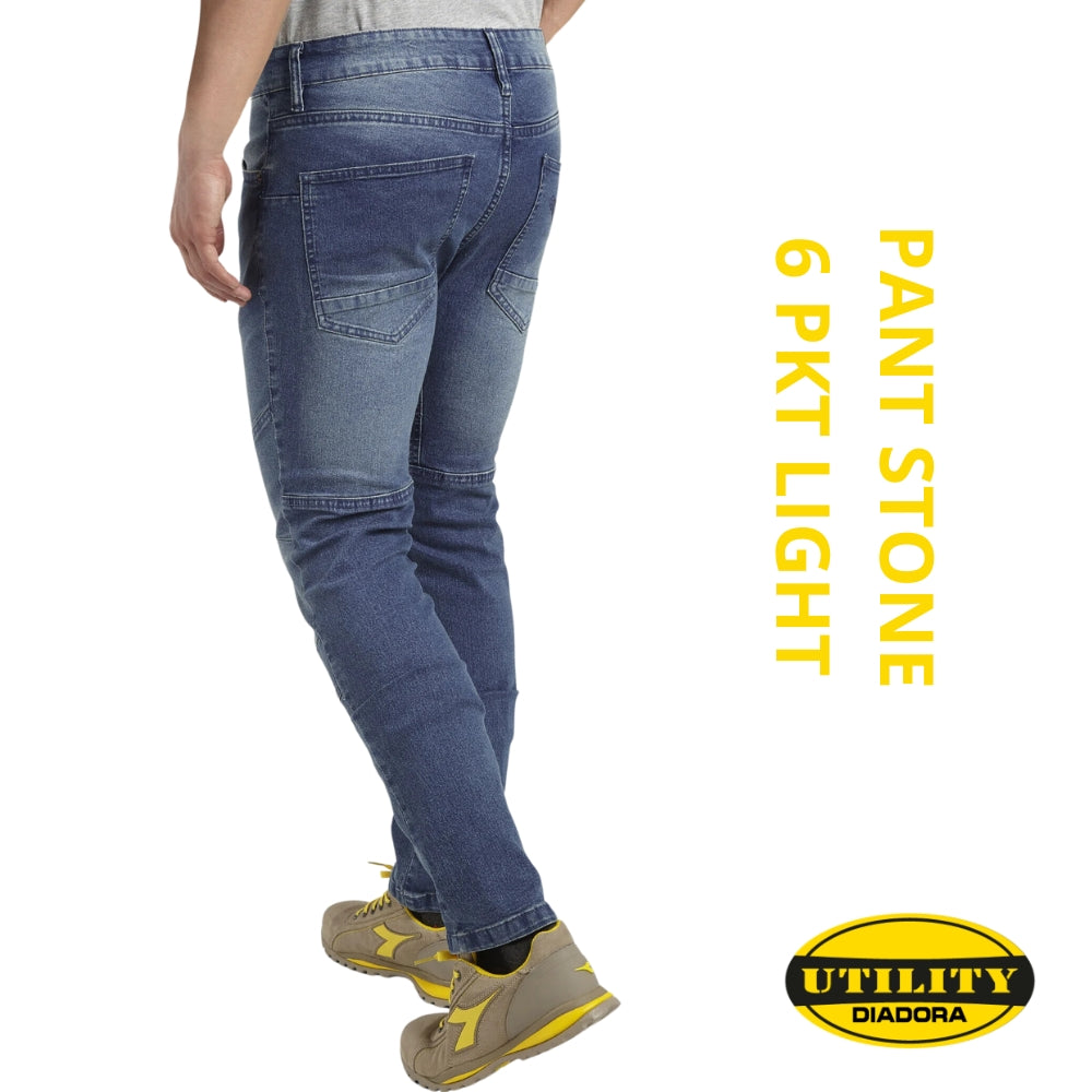 PANT STONE 6 PKT LIGHT