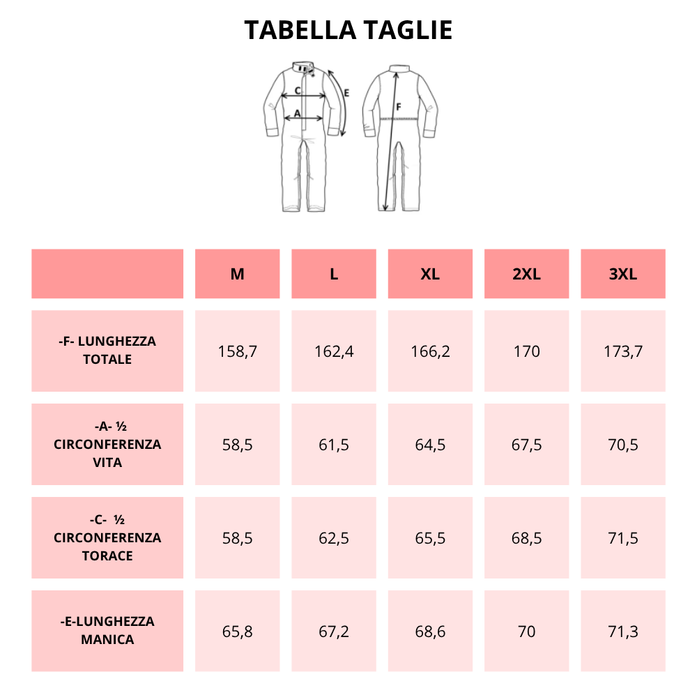TUTA DA LAVORO SERIO PLUS+ ROSSINI