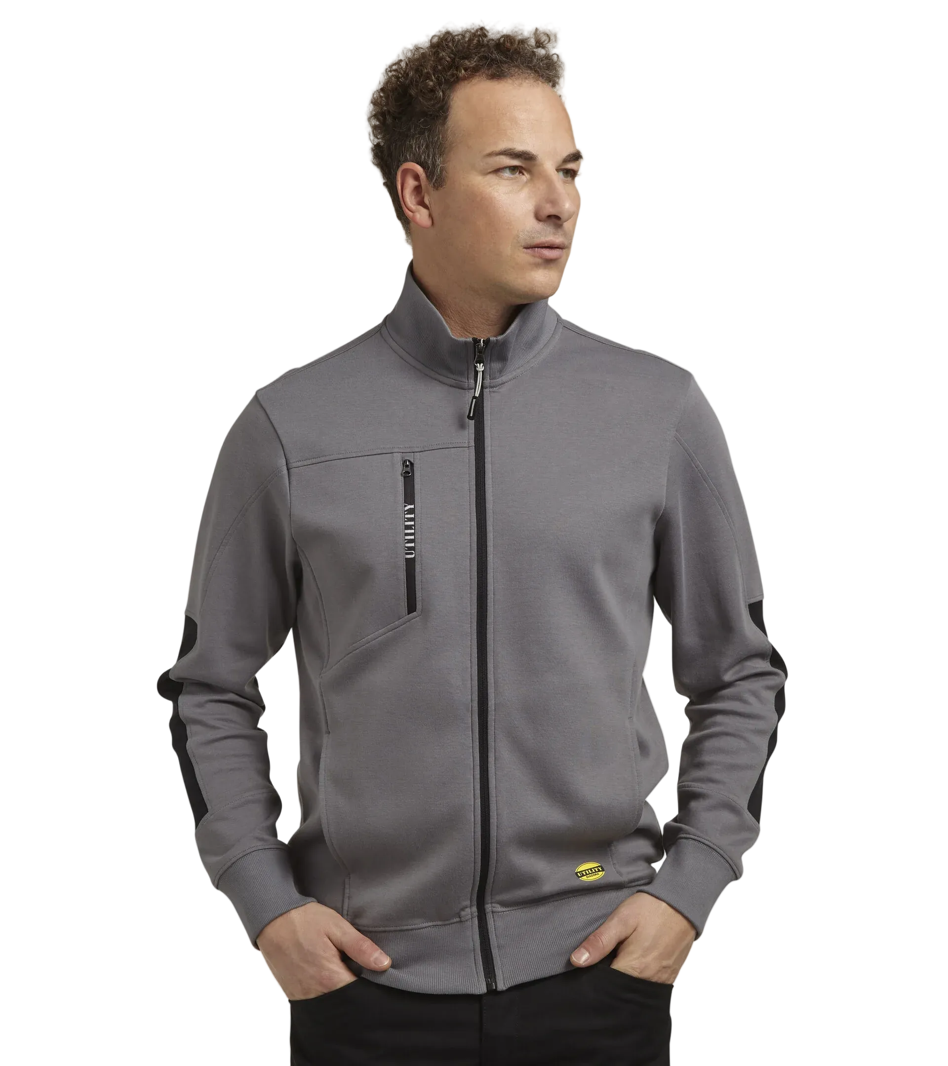 SWEATSHIRT ZIP LITEWORK