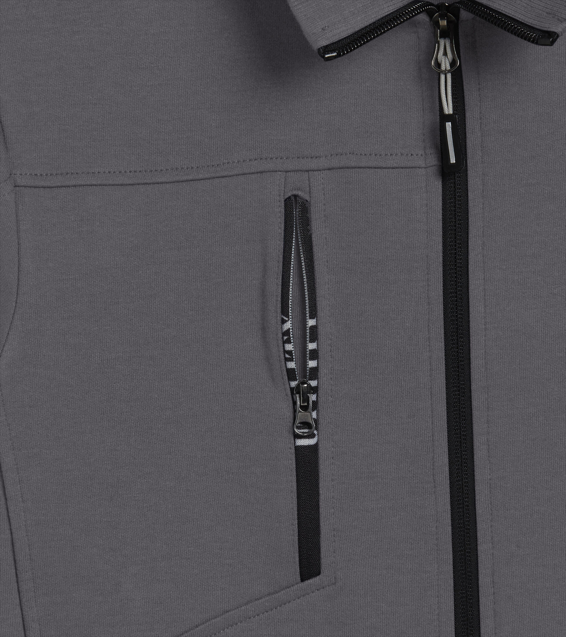 SWEATSHIRT ZIP LITEWORK