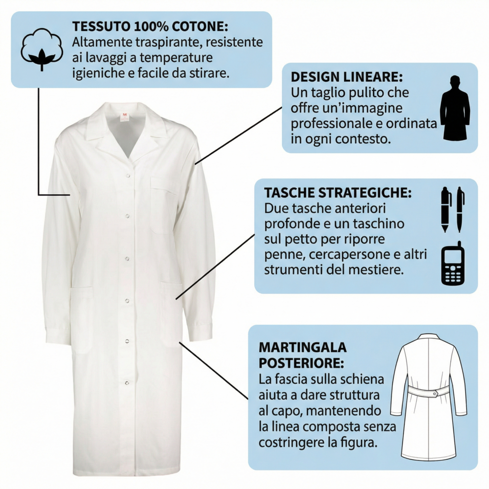 CAMICE DONNA BIANCO DA LABORATORIO PATRIZIA-04