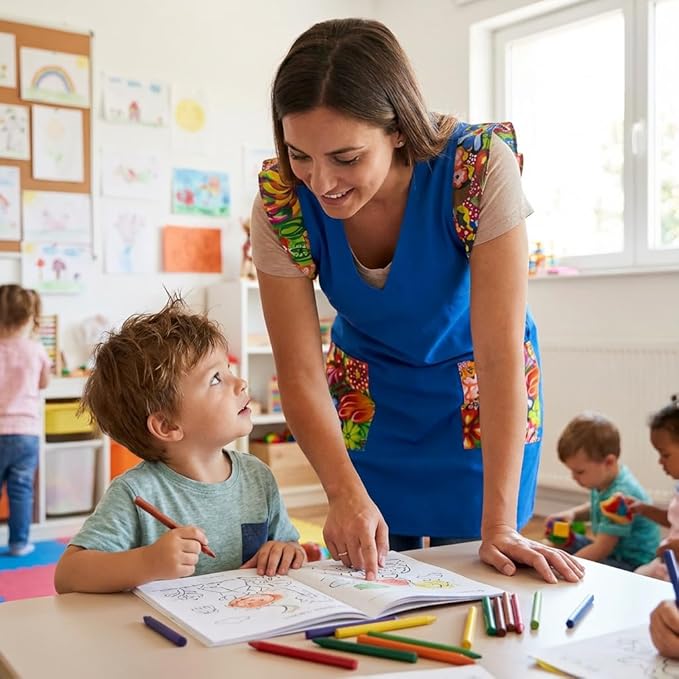 GREMBIULE SMANICATO FARFALLA FANTASIA