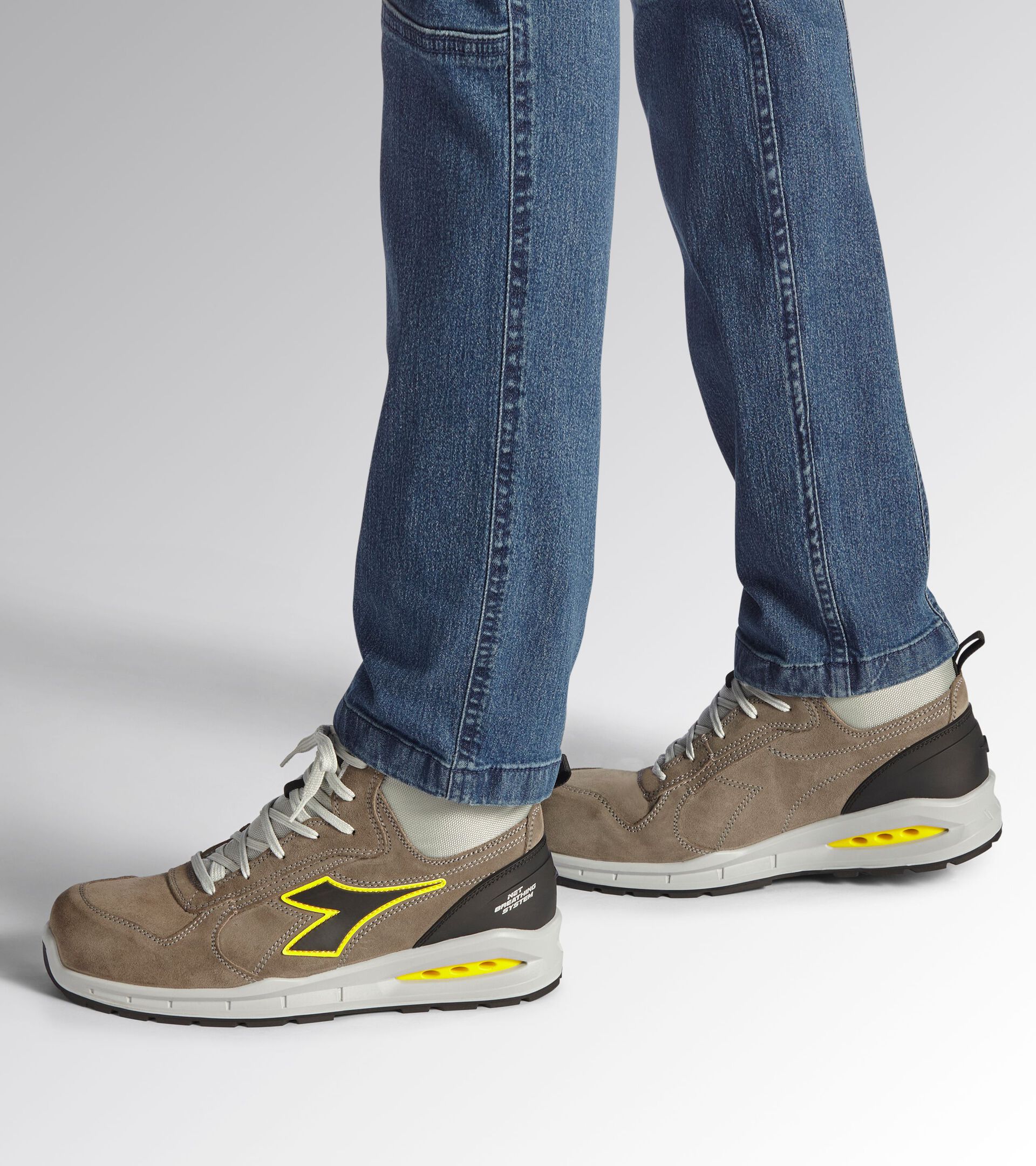 RUN NET AIRBOX MID S3 GRIGIO