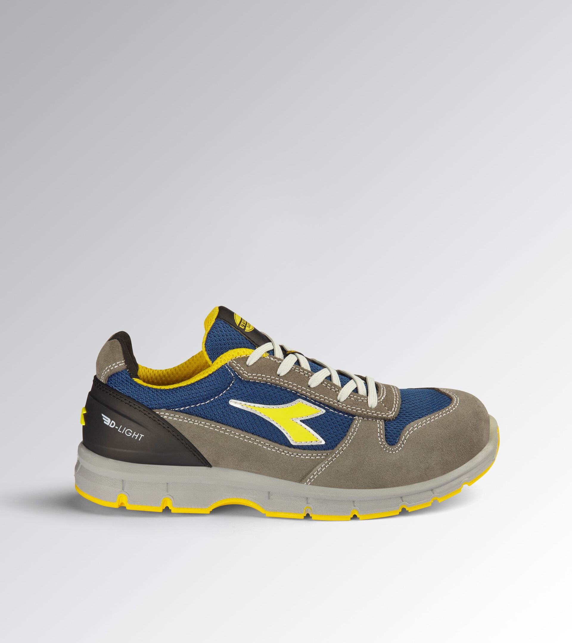 RUN TEXT LOW S1PS GRIGIO CASTELLO/BLU INSEGNA