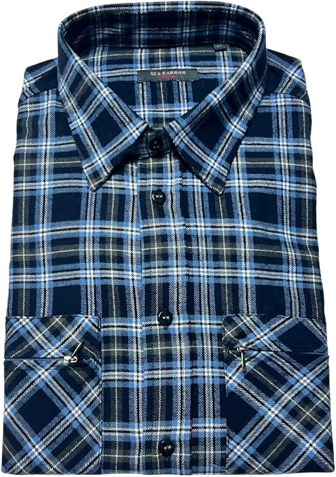CAMICIA UOMO IN FLANELLA SEA BARRIER ART. MOENA