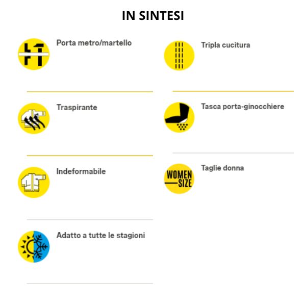 PANT EASYWORK LIGHT PERFORMANCE