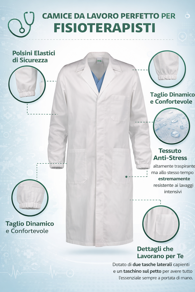 CAMICE UOMO DA LABORATORIO