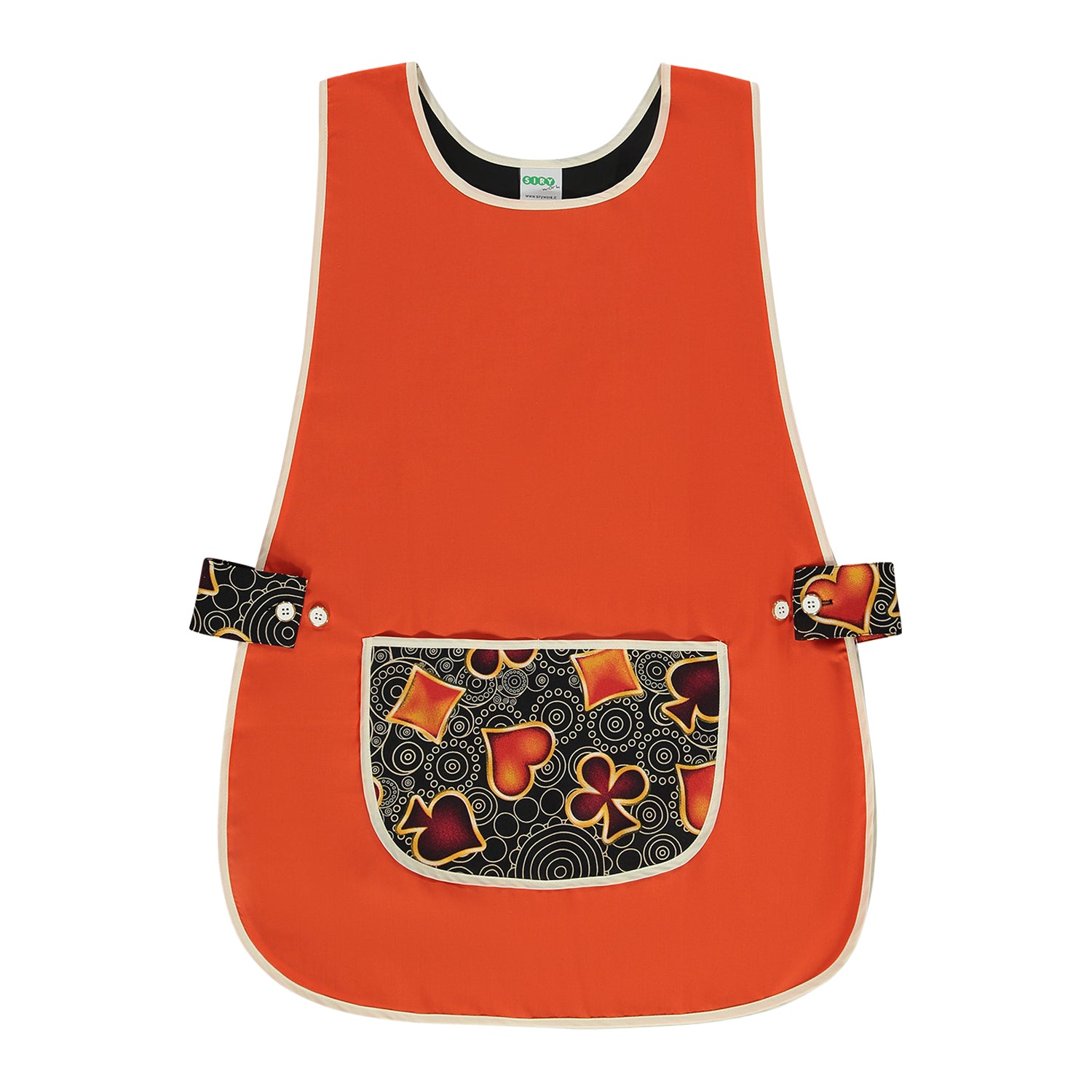 GREMBIULE NATALIZIO DALIA ARANCIO-F89