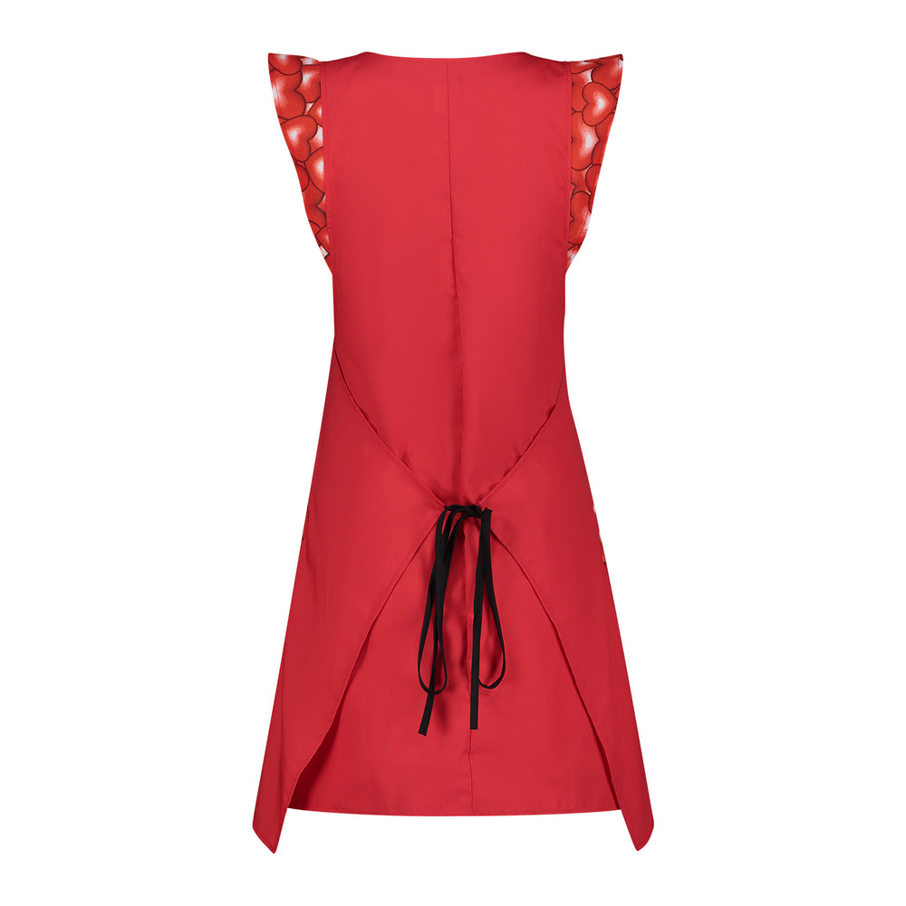 GREMBIULE SMANICATO FARFALLA FANTASIA