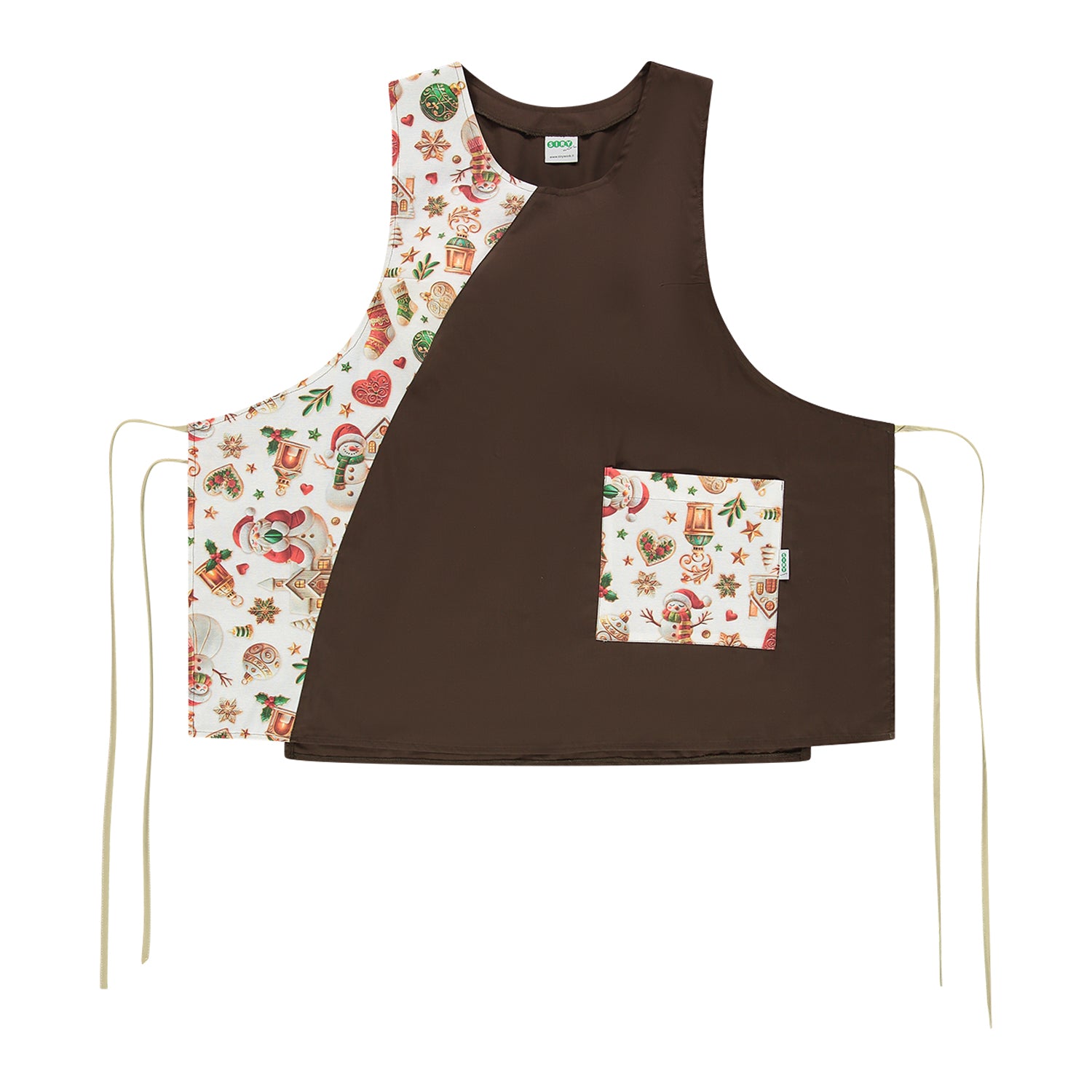 GREMBIULE NATALIZIO FRESIA MORO-N33