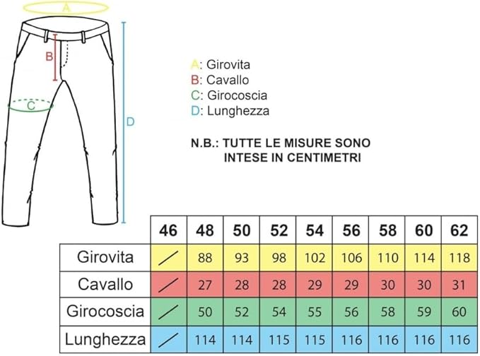PANTALONE IN VELLUTO 500 RIGHE
