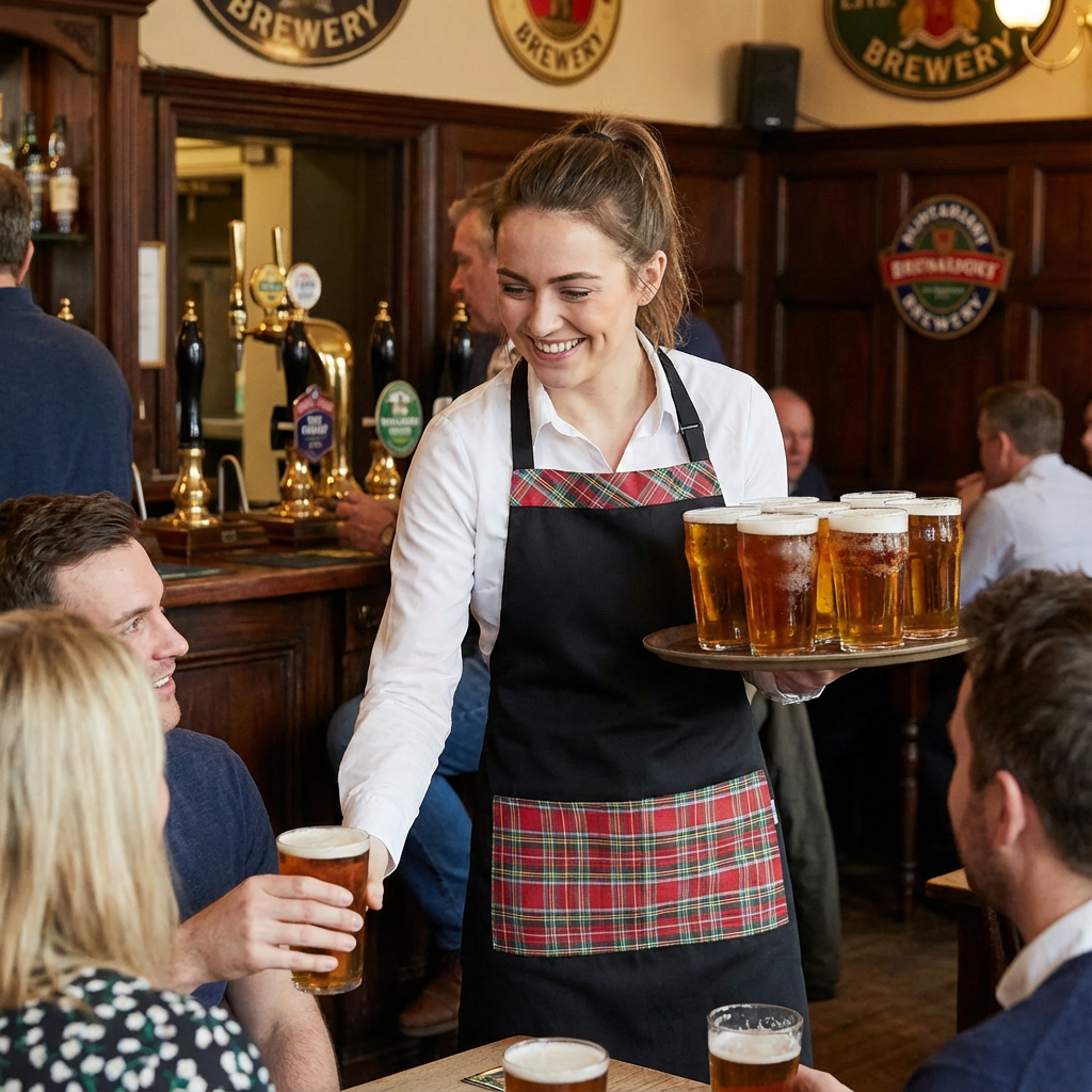 GREMBIULE NATALIZIO NATALINA NERO