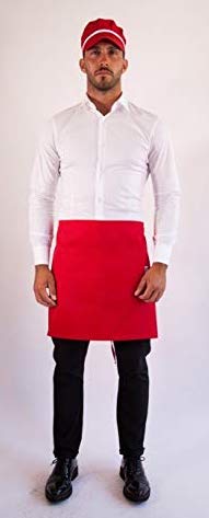 Pezzi 2 - Grembiule Corto Art. Bar - Siry Work