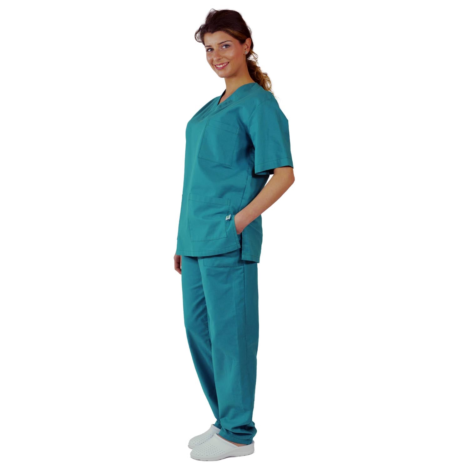 Casacca Ospedaliera Unisex Scollo a V art. Stefano - Siry Work