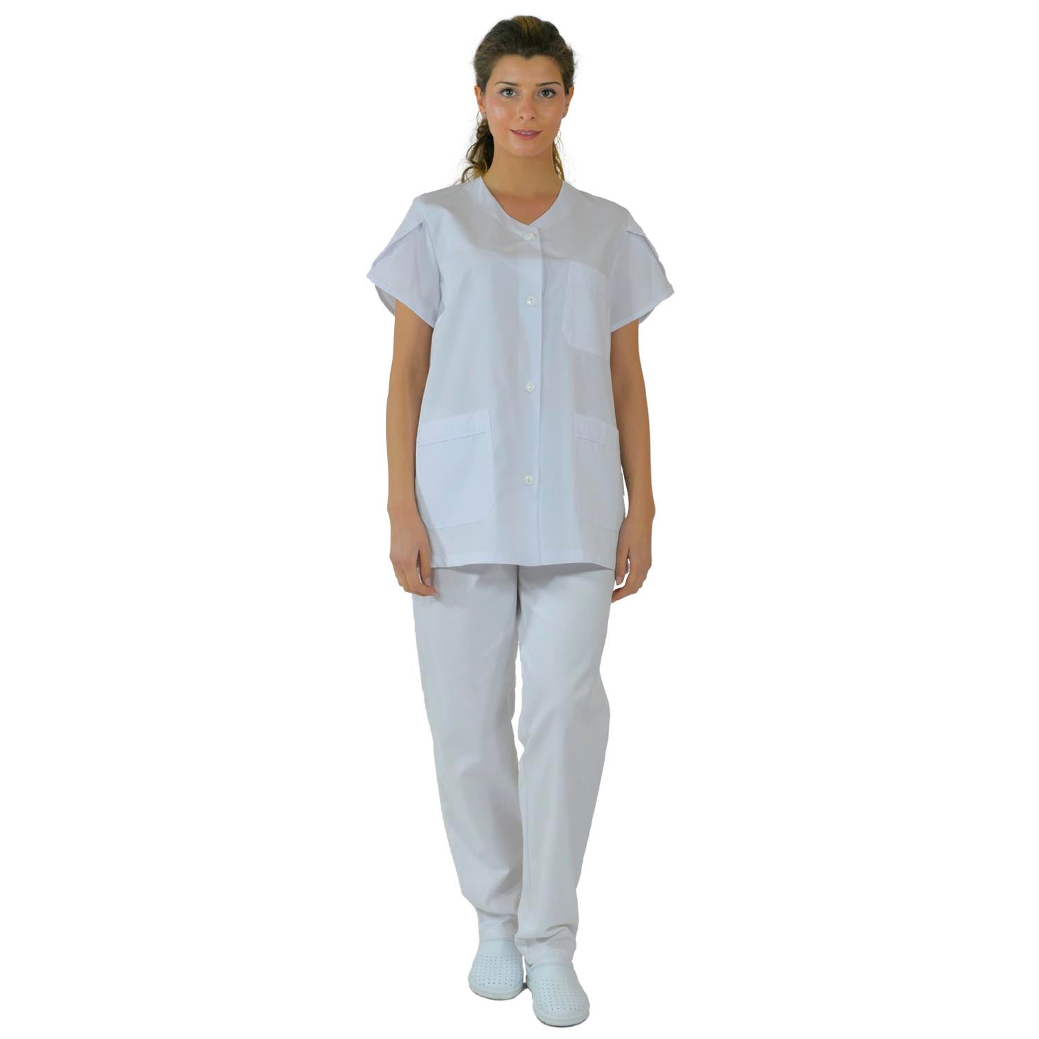 Pantalone Bianco Unisex Art. Pan Max - Siry Work