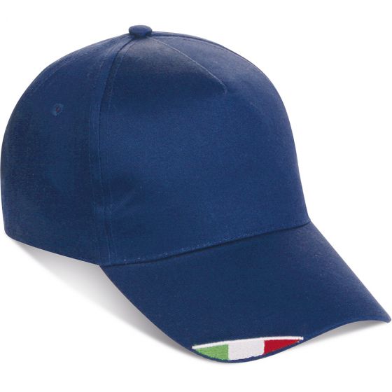 CAPPELLINO 5 PANNELLI CON BANDIERA ITALIANA