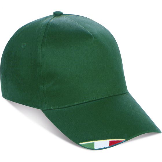 CAPPELLINO 5 PANNELLI CON BANDIERA ITALIANA