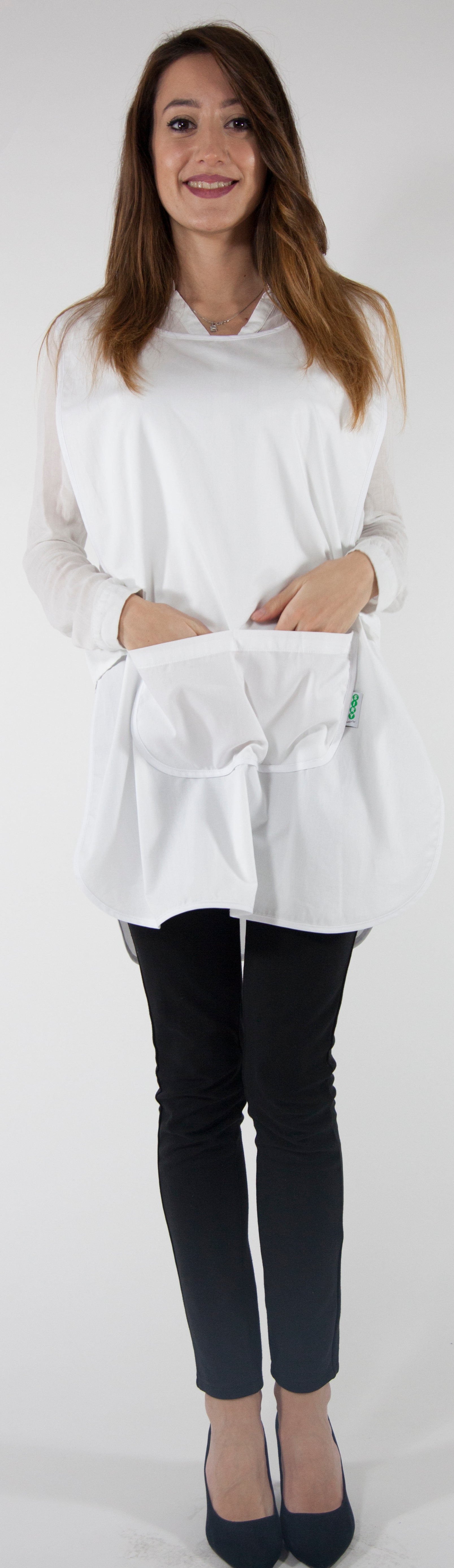 Copriabito Bianco Donna Art. Dalia - Siry Work