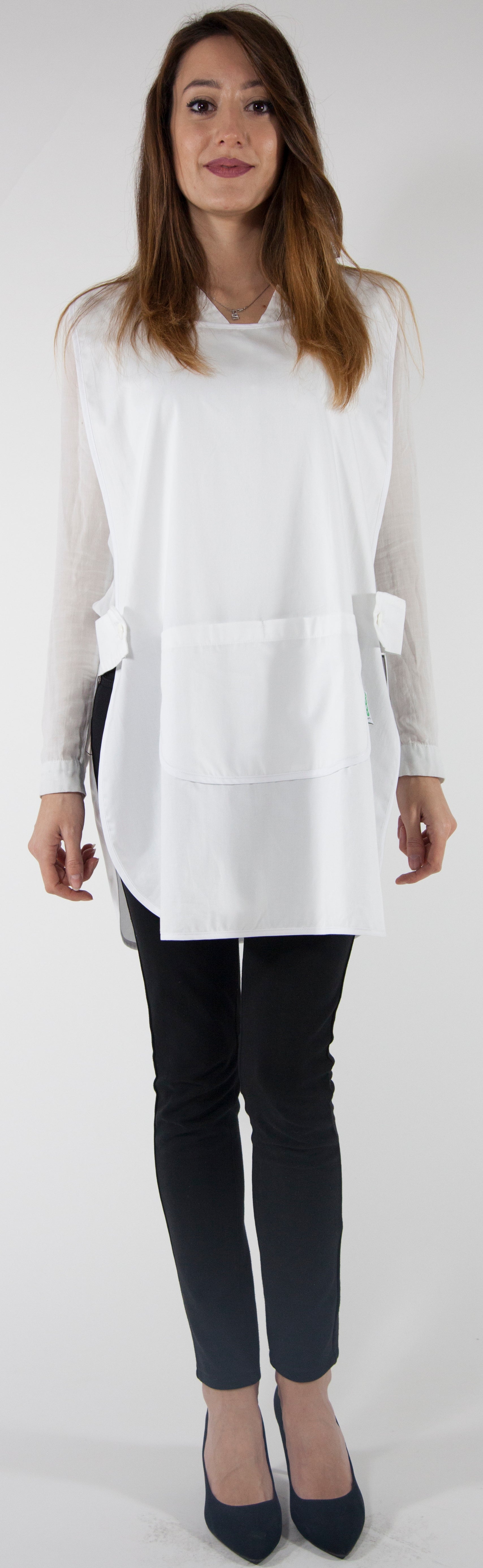 Copriabito Bianco Donna Art. Dalia - Siry Work