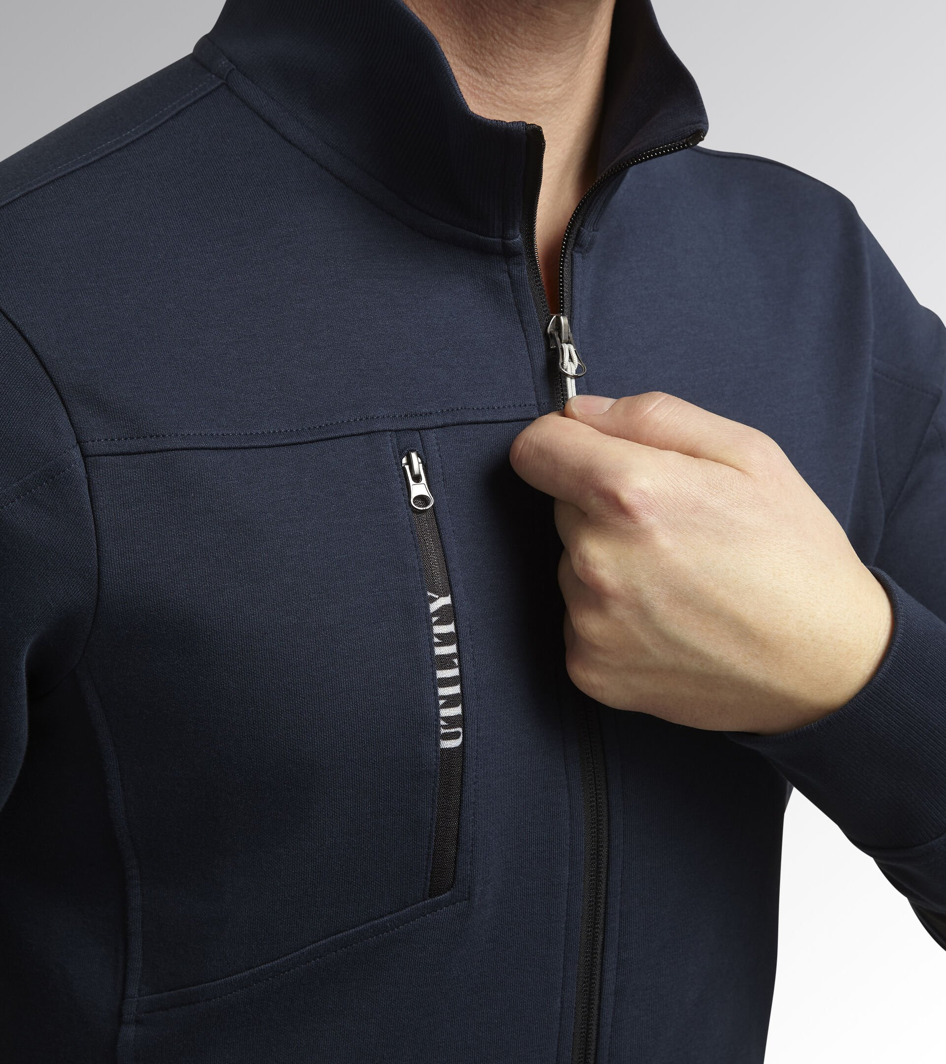 SWEATSHIRT ZIP LITEWORK